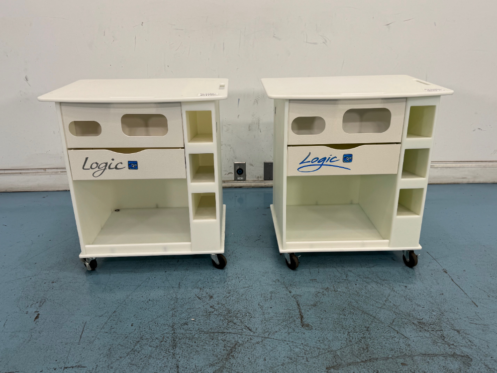 Image of Logic 2 Drawer Rolling Carts- Quantity 2